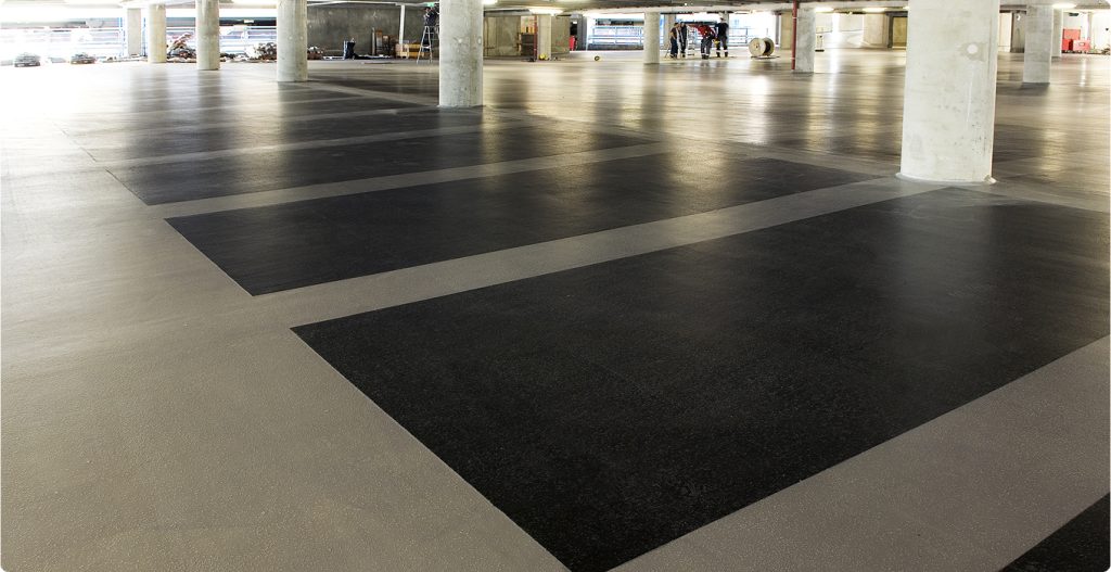 Parking structures and outdoor areas