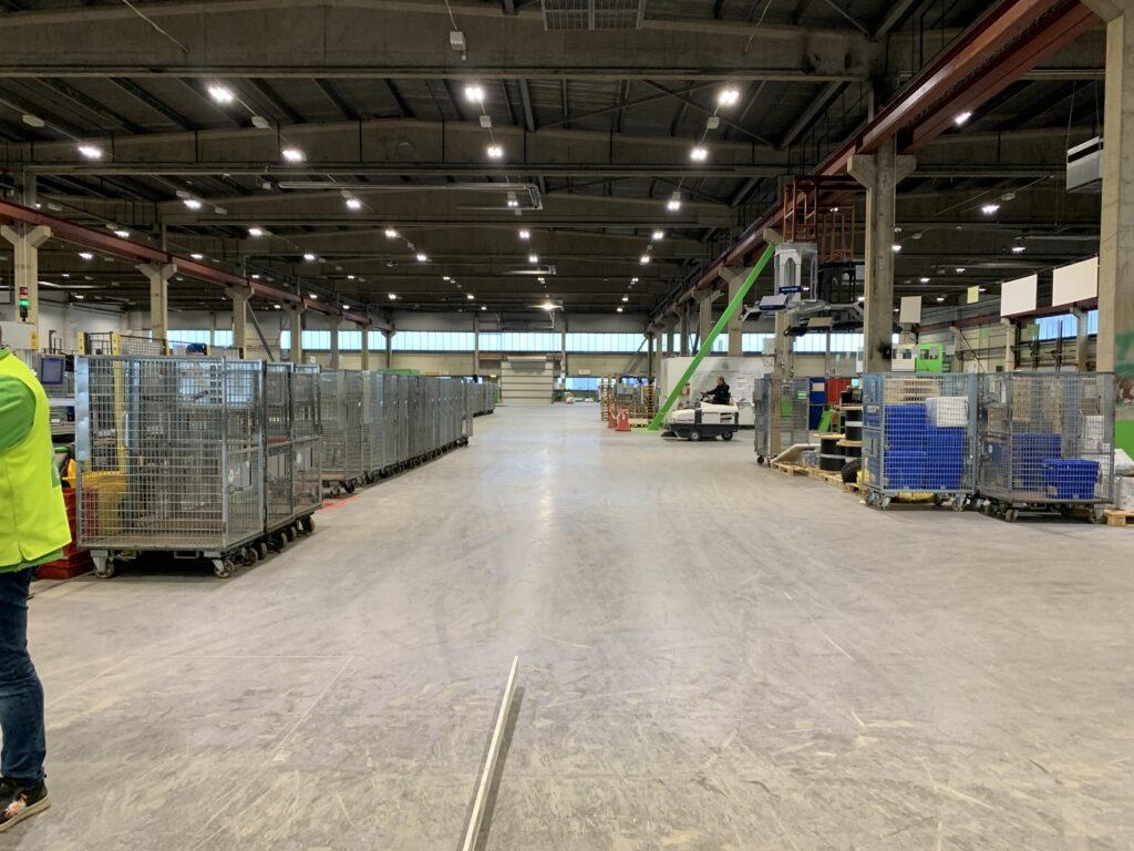 Flooring that withstands heavy industry