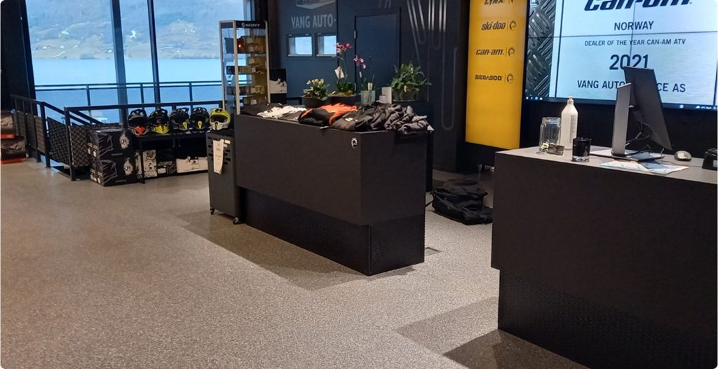 Flooring that withstands demanding operations